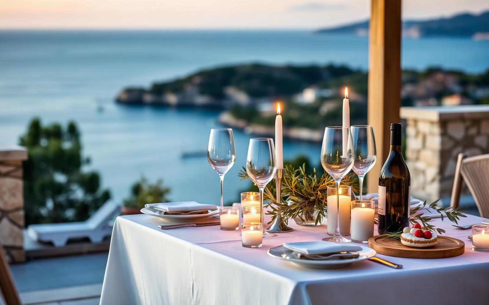 Sample menu